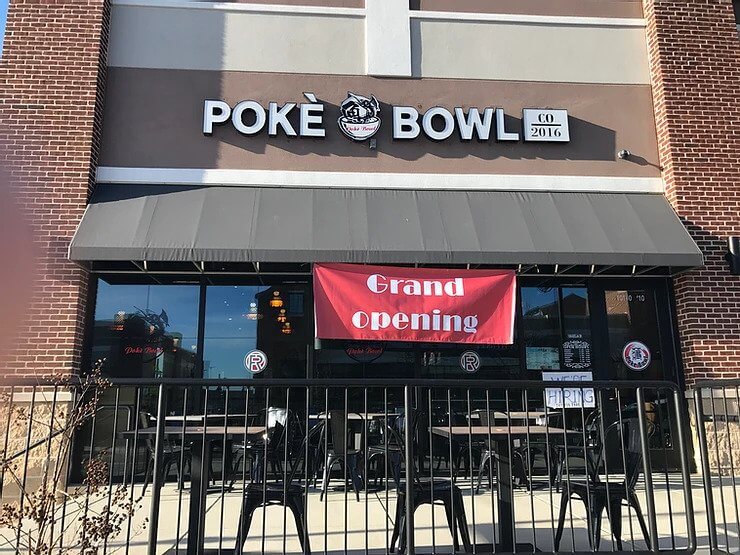 Poke Bowl Co. 2016 Grand Opening