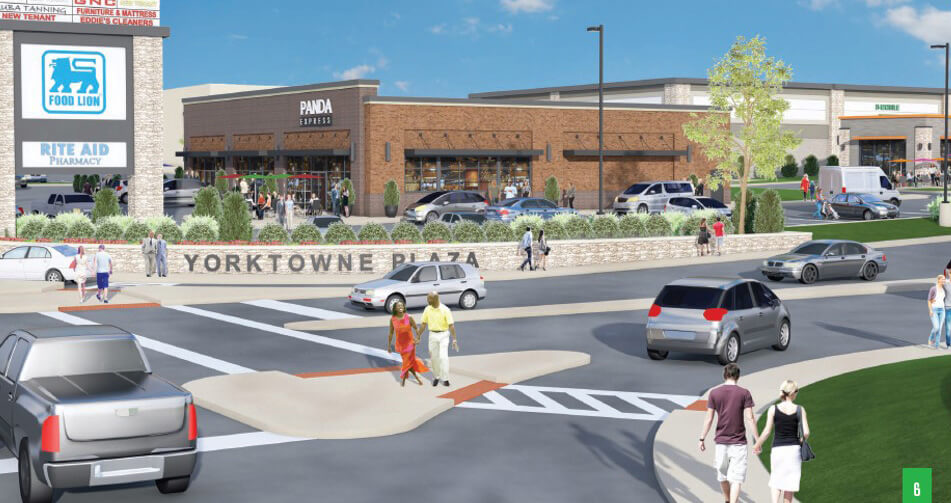 Yorktowne Plaza Shopping Center Plans