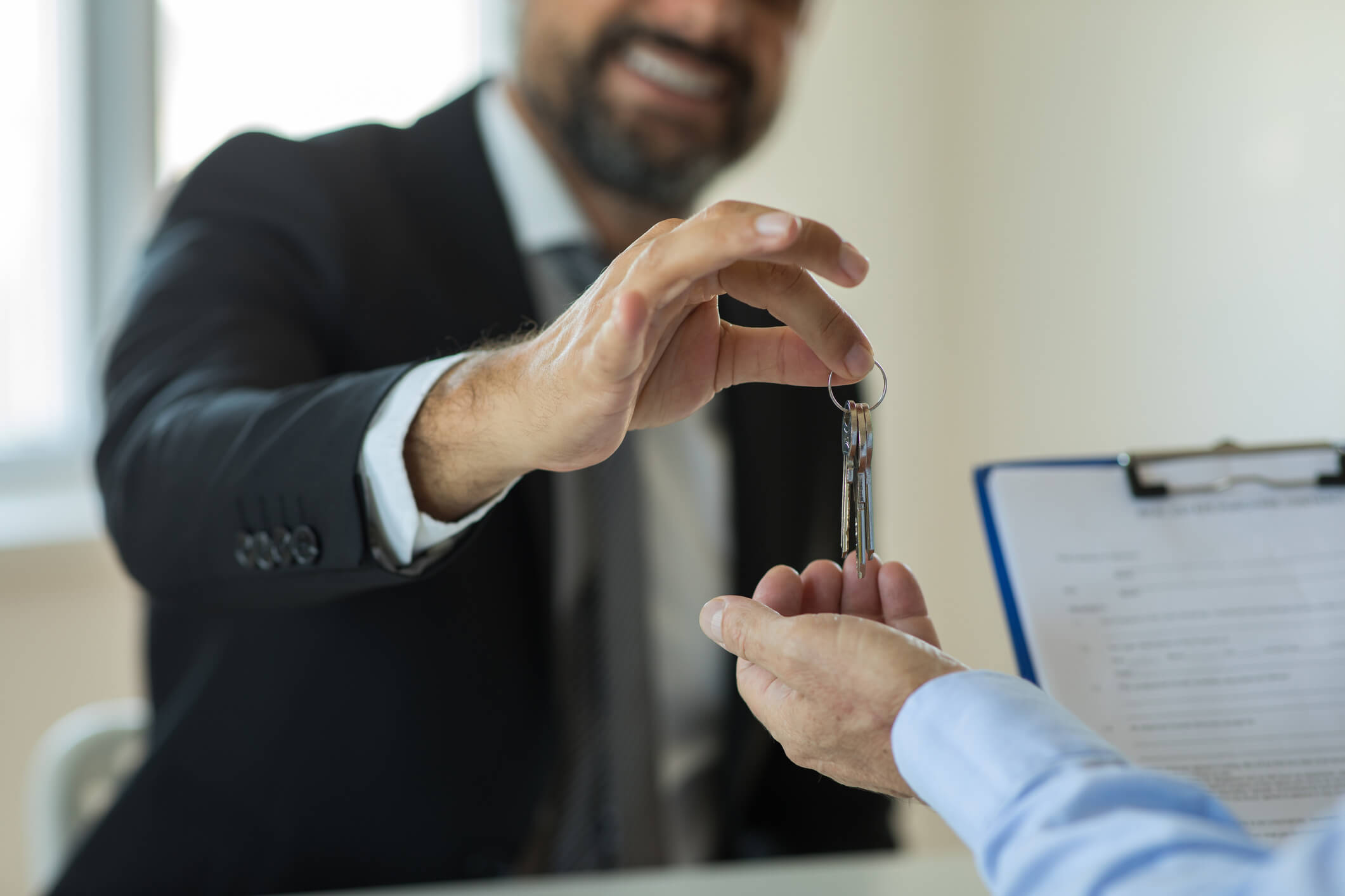 Passing Off Keys to a Tenant