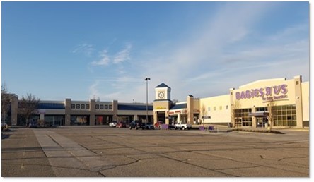Southland Crossings before Broad Reach bought and fixed the shopping center.