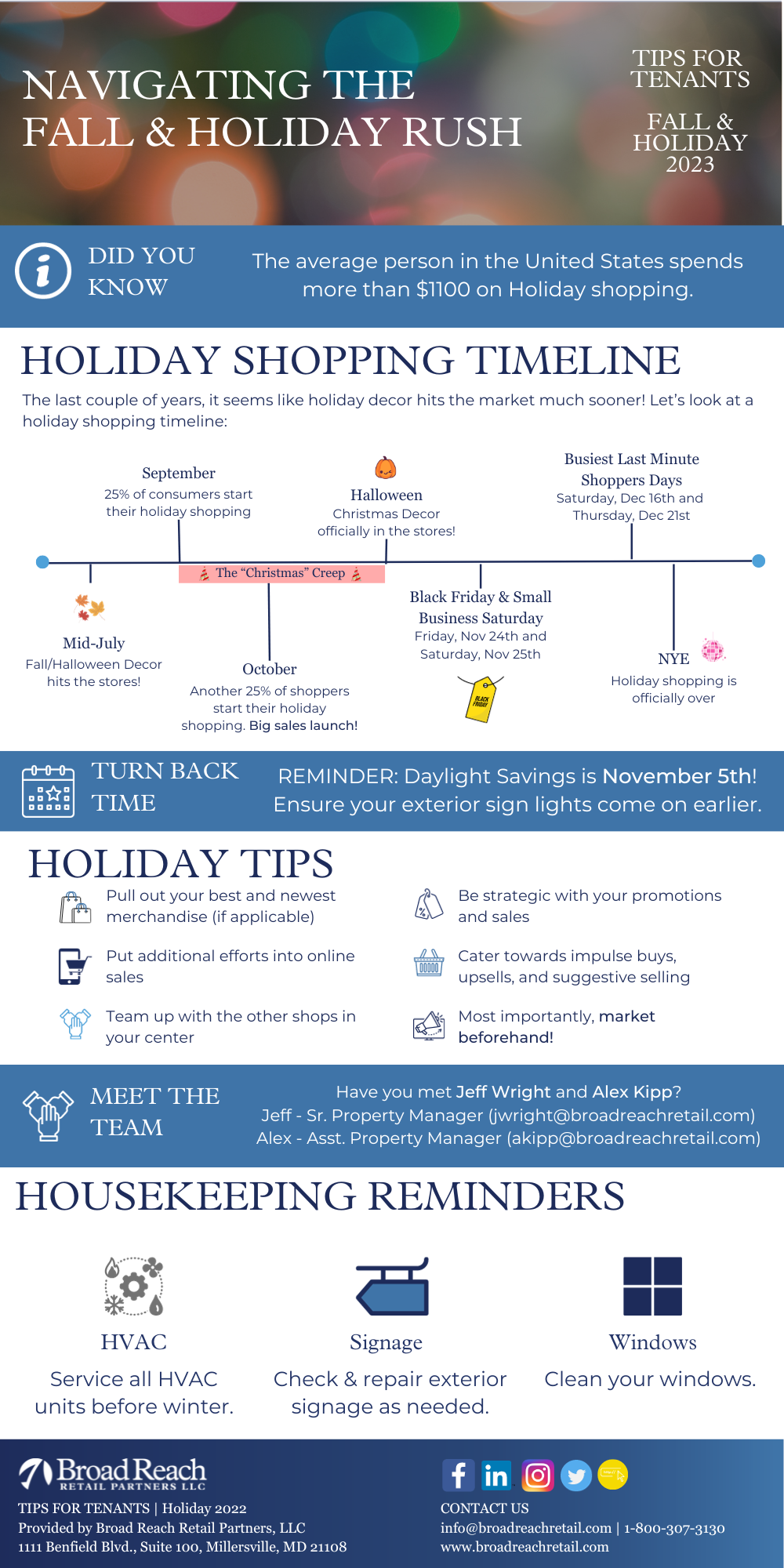 Full tips for tenants infographic