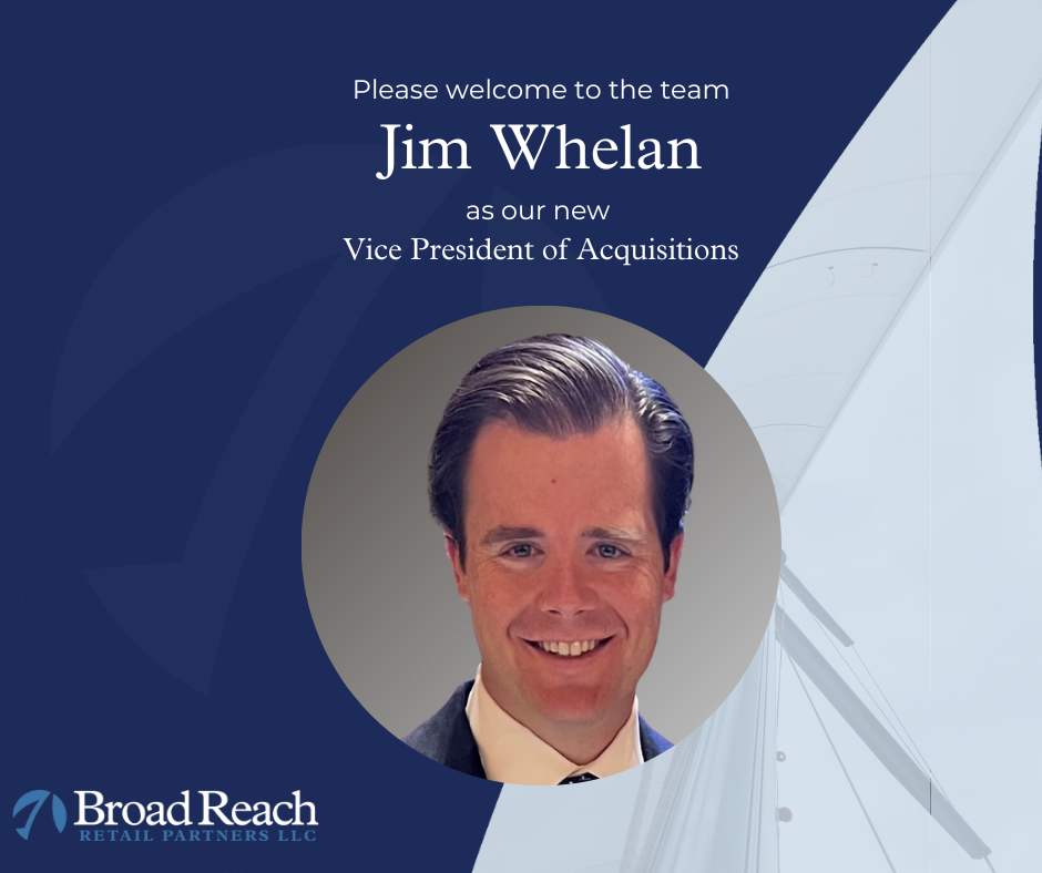 Welcome, Jim Whalen. New Vice President of Acquisitions.